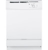 GSD2100VWW - Good 1C GE - 24" DISHWASHER - BUILT IN - WITH CONTROL PANEL - W/ DIAL - WHITE | Kunal Kitchens
