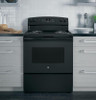 JB256DMBB - Good 3B  GE - 30" ELECTRIC COIL RANGE  - SELF CLEAN OVEN - BLACK | Kunal Kitchens
