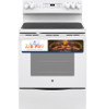 JB655DKWW - Better 1C GE - 30" GLASS TOP ELECTRIC RANGE  - SELF CLEAN OVEN - WHITE | Kunal Kitchens
