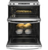 JSS86SPSS - GE Slide-in Steam Clean Dual Cavity | Kunal Kitchens