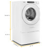 WFW5620HW - 4.5 cu. ft. Closet-Depth Front Load Washer with Load & Go™ Dispense | Kunal Kitchens