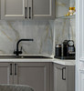 BP2209128140 Eclectic Aluminum Pull - 2209 | Kunal Kitchens
