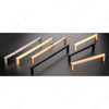 BP87396CHBRZ Modern Metal Pull - 873 | Kunal Kitchens