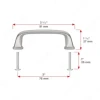 BP876195 Traditional Metal Pull - 877A