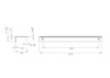 BP9898192990 Modern Aluminum Edge Pull - 9898 | Kunal Kitchens