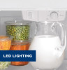 GIE19JSNRSS - GE® ENERGY STAR® 19.2 Cu. Ft. Top-Freezer Refrigerator , H-66.38 X W-29.75 X Depth W/o Door-28.375
