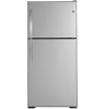 GIE19JSNRSS - GE® ENERGY STAR® 19.2 Cu. Ft. Top-Freezer Refrigerator , H-66.38 X W-29.75 X Depth W/o Door-28.375 | Kunal Kitchens