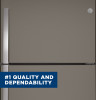GTE18GTNRBB - 3A-Refrigerators Black-GE® ENERGY STAR® 17.5 Cu. Ft. Top-Freezer Refrigerator