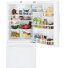 GDE21EGKWW - White Bottom Freezers 20.9BF Drawer Ice | Kunal Kitchens