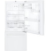 GDE21EGKWW - White Bottom Freezers 20.9BF Drawer Ice | Kunal Kitchens