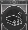 GFW650SSNWW - White-Color - 4.8cu ft , H-39.75 X W-28 X D-32 Front Load Washers GE