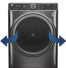 GFW650SSNWW - White-Color - 4.8cu ft , H-39.75 X W-28 X D-32 Front Load Washers GE