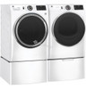 GFW650SSNWW - White-Color - 4.8cu ft , H-39.75 X W-28 X D-32 Front Load Washers GE | Kunal Kitchens