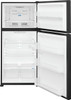 FFHT2045VB - Frigidaire 20.0 Cu. Ft. Top Freezer Refrigerator-Black , H-66.5 X W-30 X Depth W/o Door-32 | Kunal Kitchens