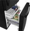 GDE21EGKBB - Black Bottom Freezers 20.9BF Drawer Ice | Kunal Kitchens