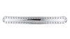 BP272709614001 Modern Crystal and Metal Pull - 2727 | Kunal Kitchens