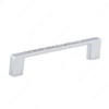 BP353509614001 Modern Metal and Crystal Pull - 3535 | Kunal Kitchens