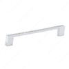 BP353512814001 Modern Metal and Crystal Pull - 3535 | Kunal Kitchens