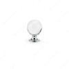 BP033014011 - Modern Glass Knob - 0330 | KUNAL KITCHENS