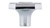 BP262603014001 Modern Metal and Crystal Knob - 2626 | Kunal Kitchens