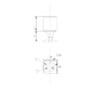 BP631914011 Modern Glass Knob - 6319 | Kunal Kitchens