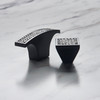 BP123409690001 Modern Metal and Crystal Pull - 1234 | Kunal Kitchens