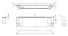BP9759128900 Modern Metal Pull - 97591 | Kunal Kitchens