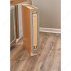 438-BCSC-6C 6" Natural Maple Top Slide (3) Shelf Between Cabinet Base Organizer Pullout w/ BLUMOTION Soft-Close for 9"-Wood-Light Brown | Kunal Kitchens