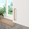BP10746CHBRZ Modern Metal Pull - 107 | Kunal Kitchens