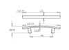 BP65096143 Transitional Metal Pull - 650 | Kunal Kitchens