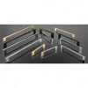 BP8160128CHBRZ Modern Metal Pull - 8160 | Kunal Kitchens