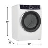 ELFE7537AW -  500 Series Electric Dryer - 8.0 Cu. Ft. | Kunal Kitchens