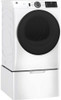 GFV55ESSNWW - GE® ENERGY STAR® 7.8 cu. ft. Capacity Smart Front Load Electric Dryer with Sanitize Cycle