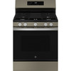 GGF600AVBB - GE® 30" Free-Standing Gas Convection Range with No Preheat Air Fry and EasyWash Oven Tray