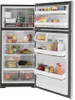 GIE17GSNRSS - GE® ENERGY STAR® 16.6 Cu. Ft. Top-Freezer Refrigerator