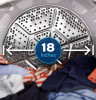 GTD48EASWWB - GE® 7.2 cu. ft. Capacity Electric Dryer with Up To 120 ft. Venting and Extended Tumble