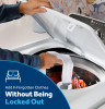 GTW220ACWWW - GE® 3.8 cu. ft. capacity stainless steel basket