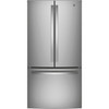GWE19JGLWW - GE® ENERGY STAR® 18.6 Cu. Ft. Counter-Depth French-Door Refrigerator