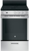 JAS640RMSS - GE® 24" Free-Standing/Slide-in Front Control Range with Steam Clean and Large Window