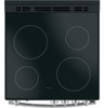 JAS640RMSS - GE® 24" Free-Standing/Slide-in Front Control Range with Steam Clean and Large Window | Kunal Kitchens