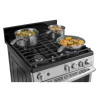 JGAS640RMSS - 3A-Ranges Gas SS-GE® 24" Steam Clean Free-Standing/Slide-in Gas Range