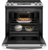JS760SPSS - GE® 30" Slide-In Electric Convection Range with No Preheat Air Fry | Kunal Kitchens