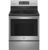 PB935YPFS - GE Profile 30" Smart Free-Standing Electric Convection Fingerprint Resistant Range with No Preheat Air Fry | Kunal Kitchens