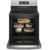 PB935YPFS - GE Profile 30" Smart Free-Standing Electric Convection Fingerprint Resistant Range with No Preheat Air Fry | Kunal Kitchens
