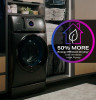 PFQ97HSPVDS - GE Profile ENERGY STAR® 4.8 cu. ft. Capacity UltraFast Combo with Ventless Inverter Heat Pump Technology Washer/Dryer