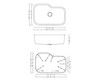 KSU31219S - 31 Undermount Stainless Steel Single Bowl Kitchen Sink Overall: 31-1/8 X 20-11/16 Depth: 9 Bowl Size: 29-1/8 X 18-1/2