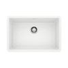 KGU23189WT - 23 Undermount Granite Composite Single Bowl Kitchen Sink Overall: 23 X 18 X 9 Bowl: 21 X 16 | Kunal Kitchens 