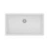 KGU321910WT - 32 Undermount Granite Composite Single Bowl Kitchen Sink Overall: 32 X 19 X10 Bowl: 30 X 17 | Kunal Kitchens 