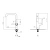 KSB1142MB - Single Handle Bathroom Sink Faucet with Pop Up Drain  KSB1142 - Matte Black  Finish | Kunal Kitchens