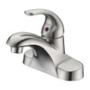 KSB4131BN - 4 Single Handle Bathroom Sink Faucet with Pop Up Drain  KSB4131 - Brushed Nickel Finish | Kunal Kitchens